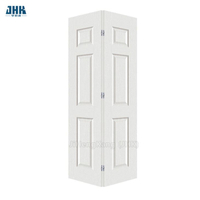 Puertas bi-plegables templadas dobles de vidrio de aluminio con rotura de puente térmico de alta calidad