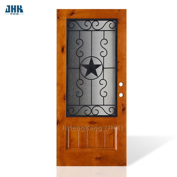 Puerta de madera interior / puerta de madera maciza (RA-N001)
