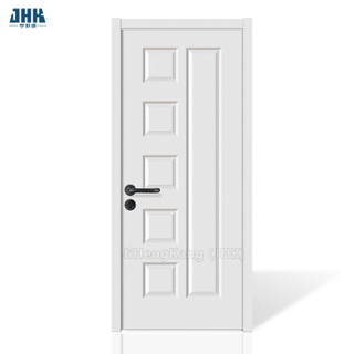 Venta popular interior Puerta moldeada HDF Puerta con imprimación blanca
