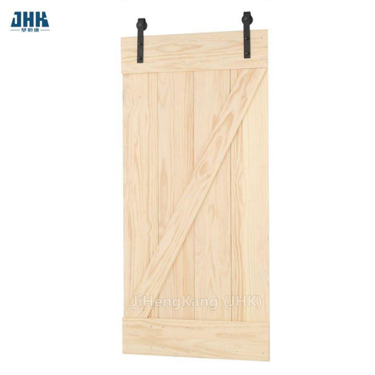 Puerta corrediza de granero Puerta de molde Puerta de madera maciza Puerta de PVC simple / doble