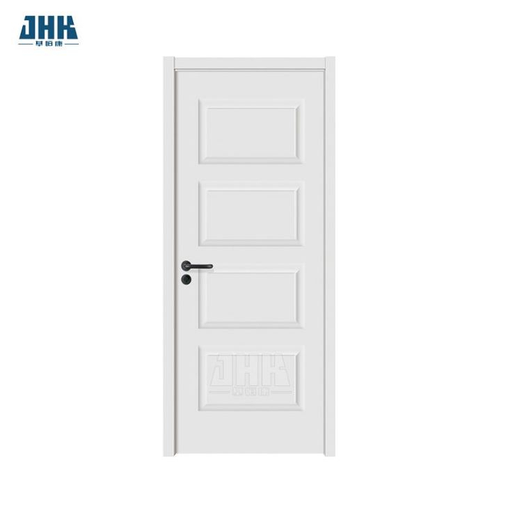 Jhk-017 Puerta de dormitorio barata interior blanca de 2 paneles en venta