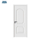 Puerta de baño blanca Jhk-006 Puerta de vidrio de marco de aluminio de gabinete de cocina blanco impermeable