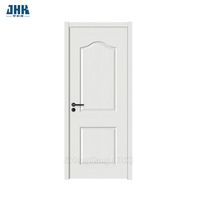Panel de madera de pintura automática MDF Pieles de puerta moldeadas con imprimación blanca