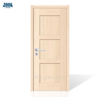 Puerta de coctelera de madera de pino resistente interna de 2 paneles (JHK-SK08)